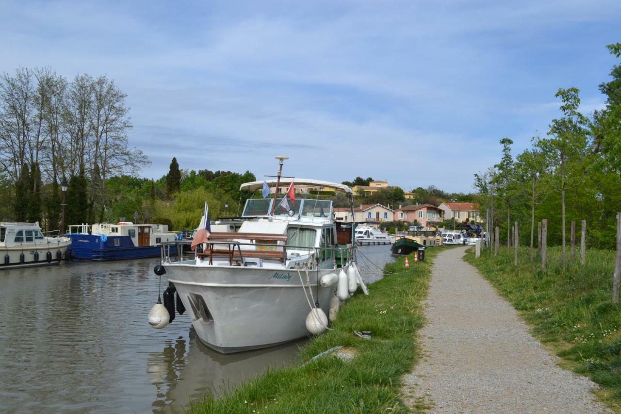 L'Instant Canal Capestang Eksteriør bilde